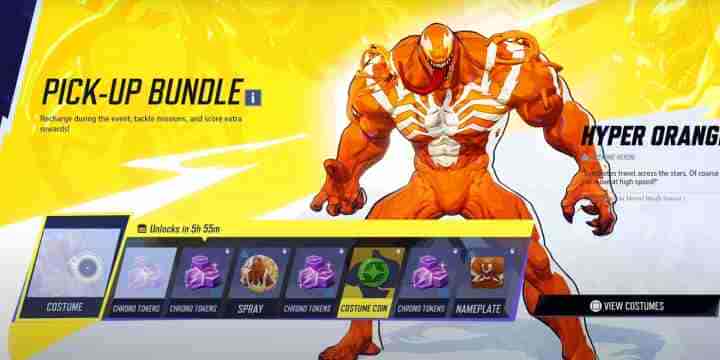 Marvel Rivals: как разблокировать все в Pick-Up Bundle