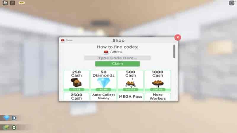 Коды Restaurant Tycoon 2 — Roblox